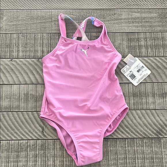 Puma Other - Puma Kids Pink Swimsuit